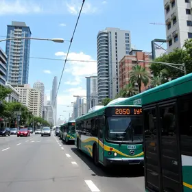 ampliação de horários e número de viagens de ônibus